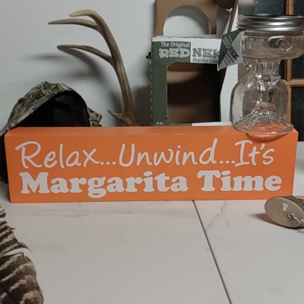 Novelty Mason Jar Martini Glass and Margarita Signage - Picture 8 of 12